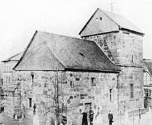 Die Alte Pfarrkirche um 1900