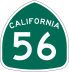 State Route 56 marker