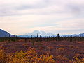 Vista al oeste viendo hacia el monte Denali.