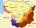 Image 56Lithuanian territorial issues 1939–1940 (from History of Lithuania)