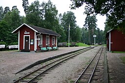 Järnvägsstation vid Ohsabanan