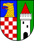 Wappen der Gmina Zagrodno