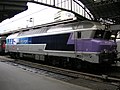 La CC 72121 à la gare de Paris-Est