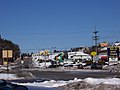 Lower Dells intersection between downtown and "The Strip"