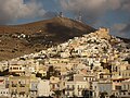 View of Ano Syros from Ermoupoli