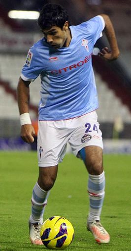 Fernández in 2013 als speler van Celta de Vigo