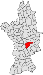 Location in Olt County