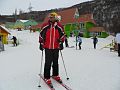 A skier in Tsaghkadzor