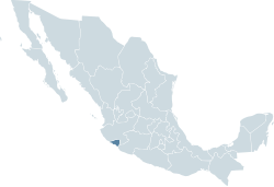 Location within Mexico