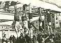 Execução de Benito Mussolini em 28 de abril de 1945, Giulino, Itália