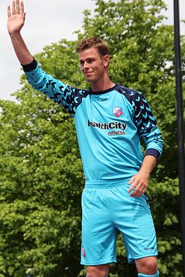 Ruiter tijdens een open dag van FC Utrecht in 2012