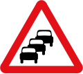 Traffic queues likely ahead