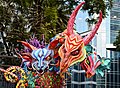 Alebrije géant au Paseo de la Reforma, à Mexico, en 2018.