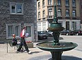 Place du Perron - La fontaine du Perron (1992) .