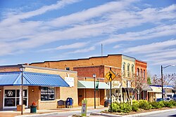 Businesses along 1st Avenue (NC 16)