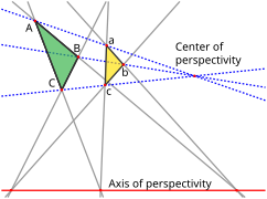 Desargues theorem alt