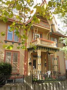 House for Nicholas Countryman, New Haven, Connecticut, 1866-67.