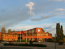 Former Alavus city hall, demolished in 2021