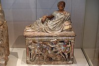 MMA Etruscan Funerary Urn