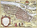 Plan města wokoło lěta 1572