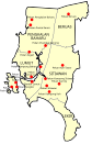 Map of Manjung District, Perak 霹雳州曼绒县地图