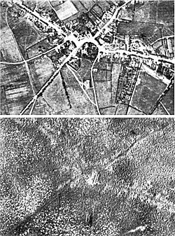 Aerial of Passchendaele