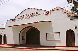 Todos Santos, Teatro-Cine Gral. Manuel Marquez de Leon 1944, historisches Kino (2006)