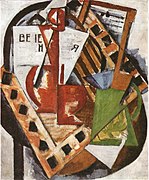 Composició cubista. 1915. Museu Rus