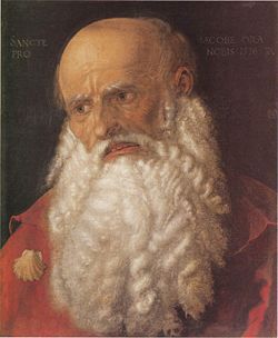 Albrecht Dürer, Apostoli Jaakob, 1516.