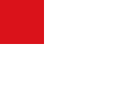 Vlag van de maritieme provincie Bilbao sinds 1845.