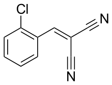 Skeletal formula of CS gas