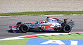 Fernando Alonso pilotando a McLaren MP4-22 no Grande Prêmio da Itália de 2007.