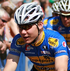 Kristof Goddaert lors des Quatre Jours de Dunkerque 2008.