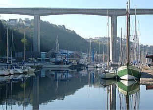 Rive droite Plérin, rive gauche Saint-Brieuc.