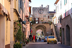 Skyline of Villanova d'Albenga