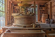 Grist mill at Jarrell Plantation, acquired 1899