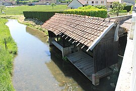 Lavoir sur le Laizon au lieu-dit Petit-Magny à Condé-sur-Ifs