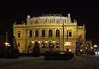 Rudolfinum by night