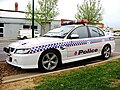 Holden Commodore used by Victoria Police for traffic duties.