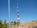 Yerevan TV Tower as seen from the Nork highway