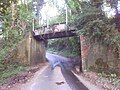 Calcot Lane Bridge looking east, Sept 2007