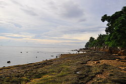 Beach in Panalipan, Catmon