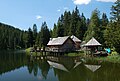 Ristorante ispirato alle palafitte celtiche, Hohentauern, Austria