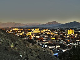 Vy över Copiapó, 2011.