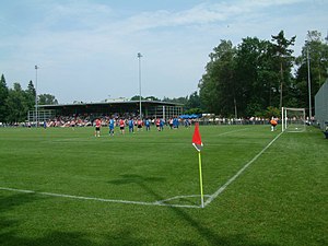 Der Hauptplatz des PSV Campus De Herdgang (Mai 2008)