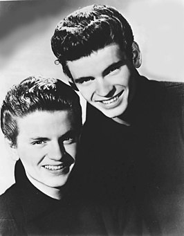 The Everly Brothers, Phil (links) en Don (rechts)