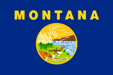 Drapeau du Montana.