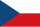 Flagge Tschechiens