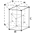 Hexagonal close packed crystal structure for rhenium