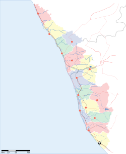 Map o Kerala